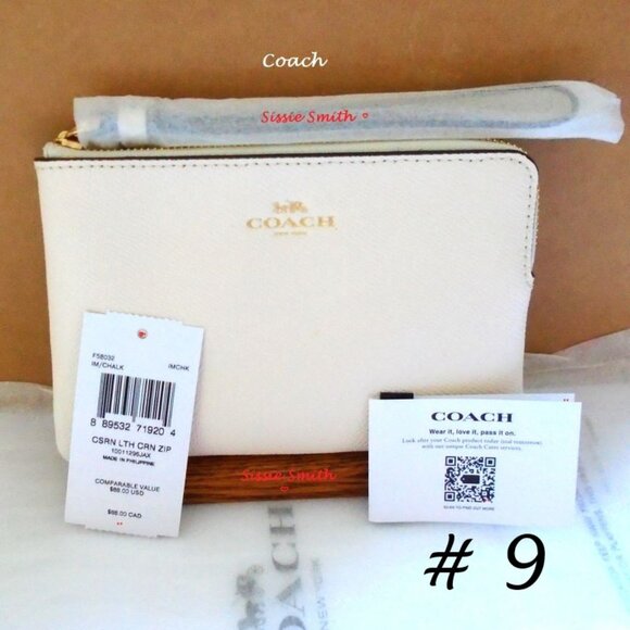 🎄Coach Wristlets Bundle of 3, U Pic - Picture 11 of 11